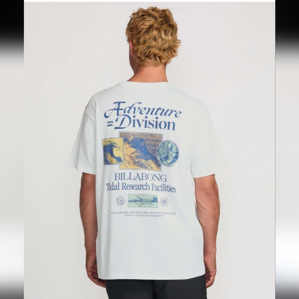 Billabong Tidal Research Adventure Division Tee M